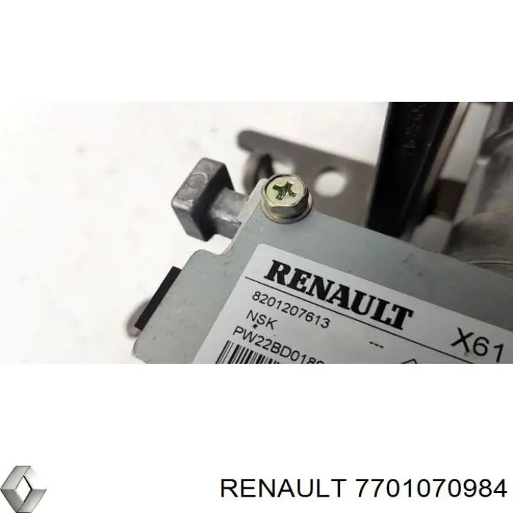 7701070984 Renault (RVI) coluna da direção