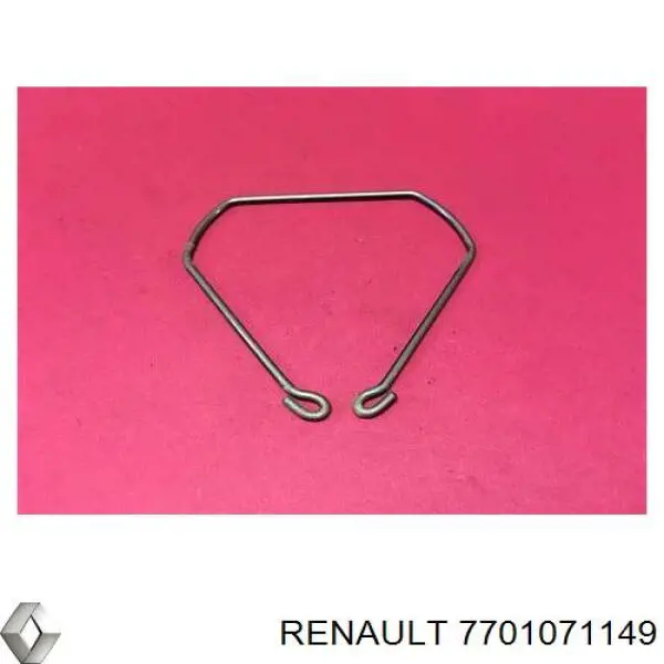 7701071149 Renault (RVI) braçadeira de cano derivado de intercooler