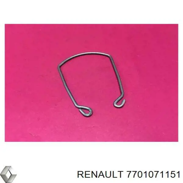 7701071151 Renault (RVI) скоба патрубка интеркуллера