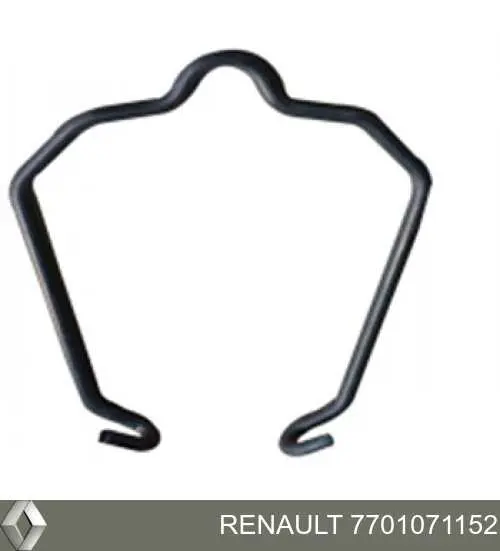 7701071152 Renault (RVI) braçadeira de cano derivado de intercooler