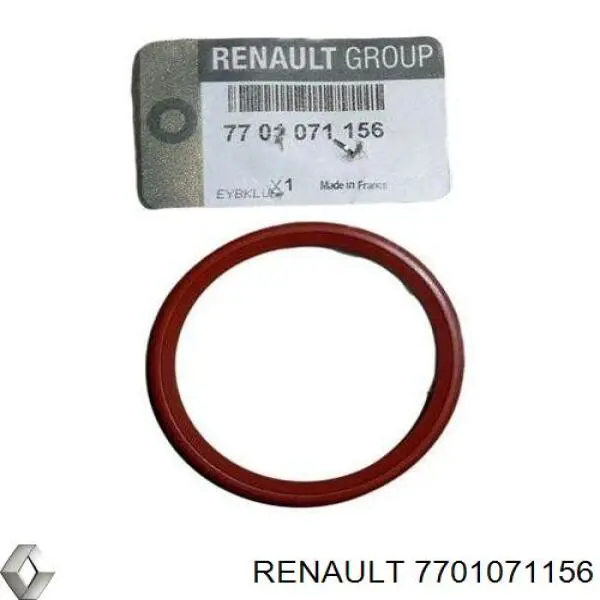 Compre 7701071156 Renault (RVI) Vedante de turbina de ar comprimido, admissão
