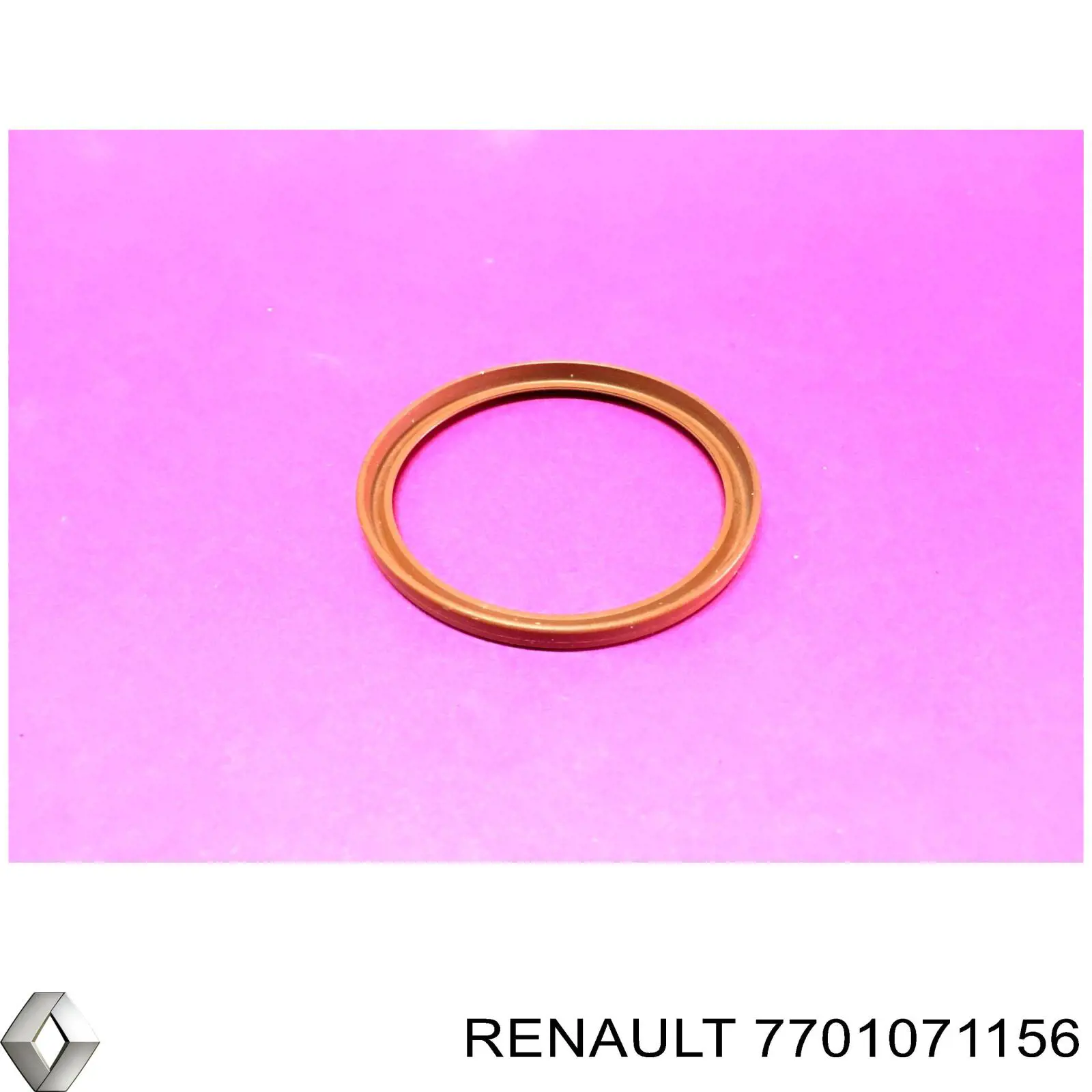 7701071156 Renault (RVI) Vedante de turbina de ar comprimido, admissão