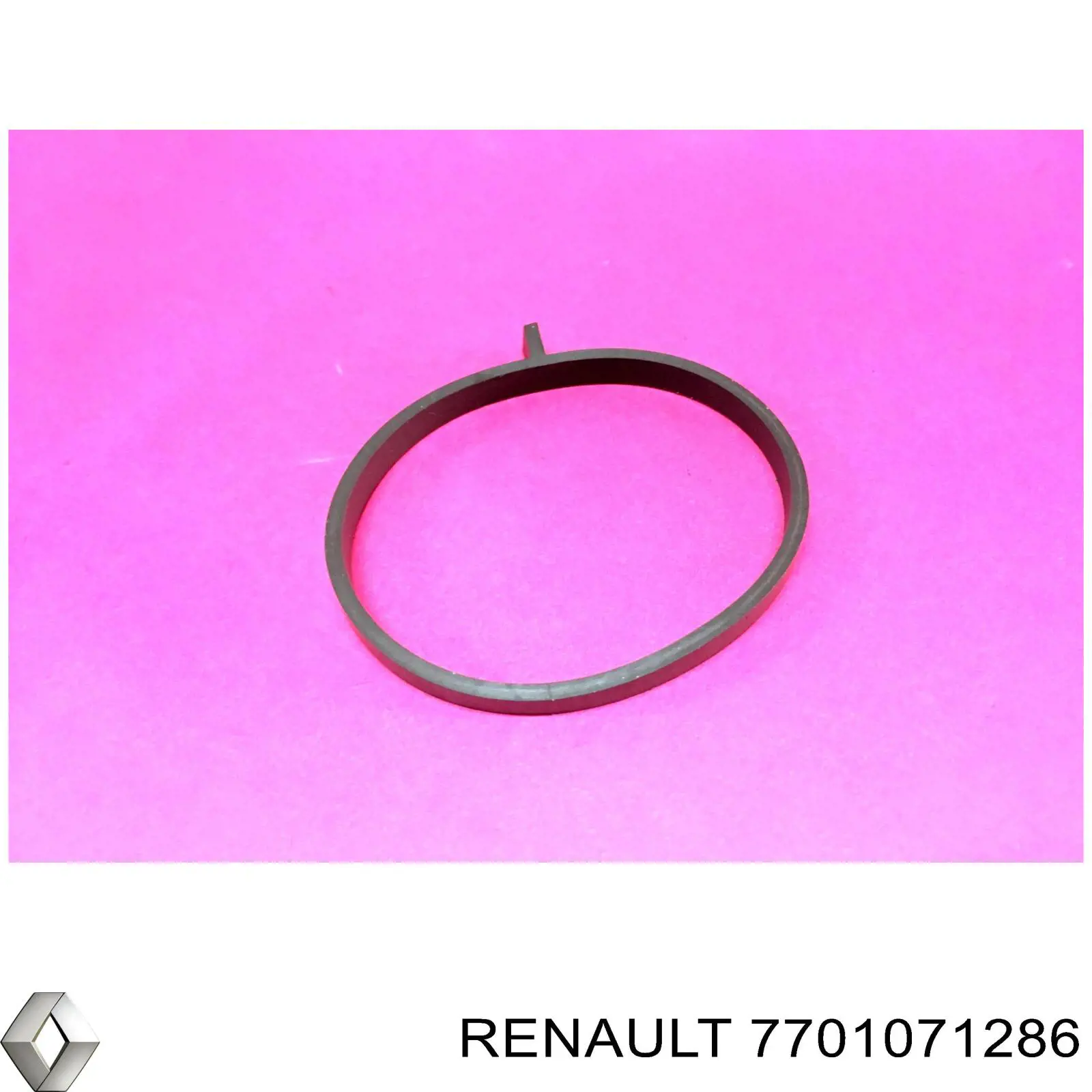 7701071286 Renault (RVI) vedante de turbina de ar comprimido, admissão