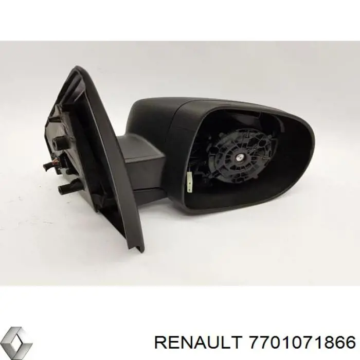 Правое боковое зеркало 7701071866 Renault (RVI)