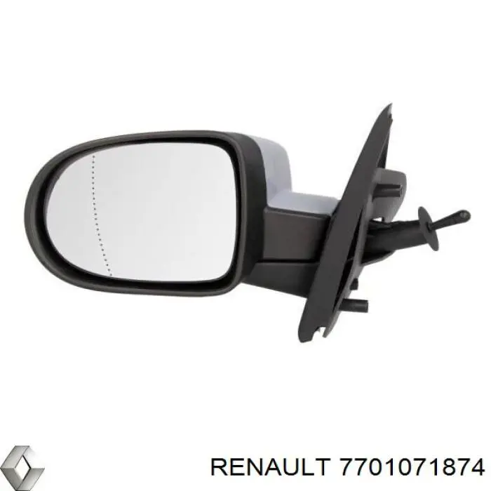 Накладка правого бокового зеркала Renault (RVI) 7701071874 цена, от 9.97 USD