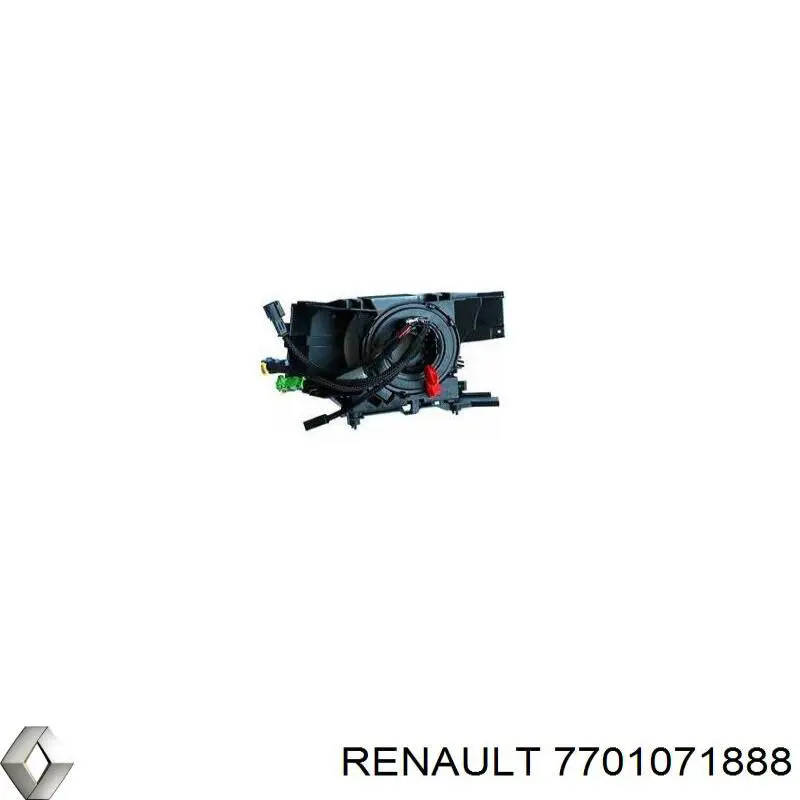 Переключатель подрулевой, центральная часть 7701071888 Renault (RVI)