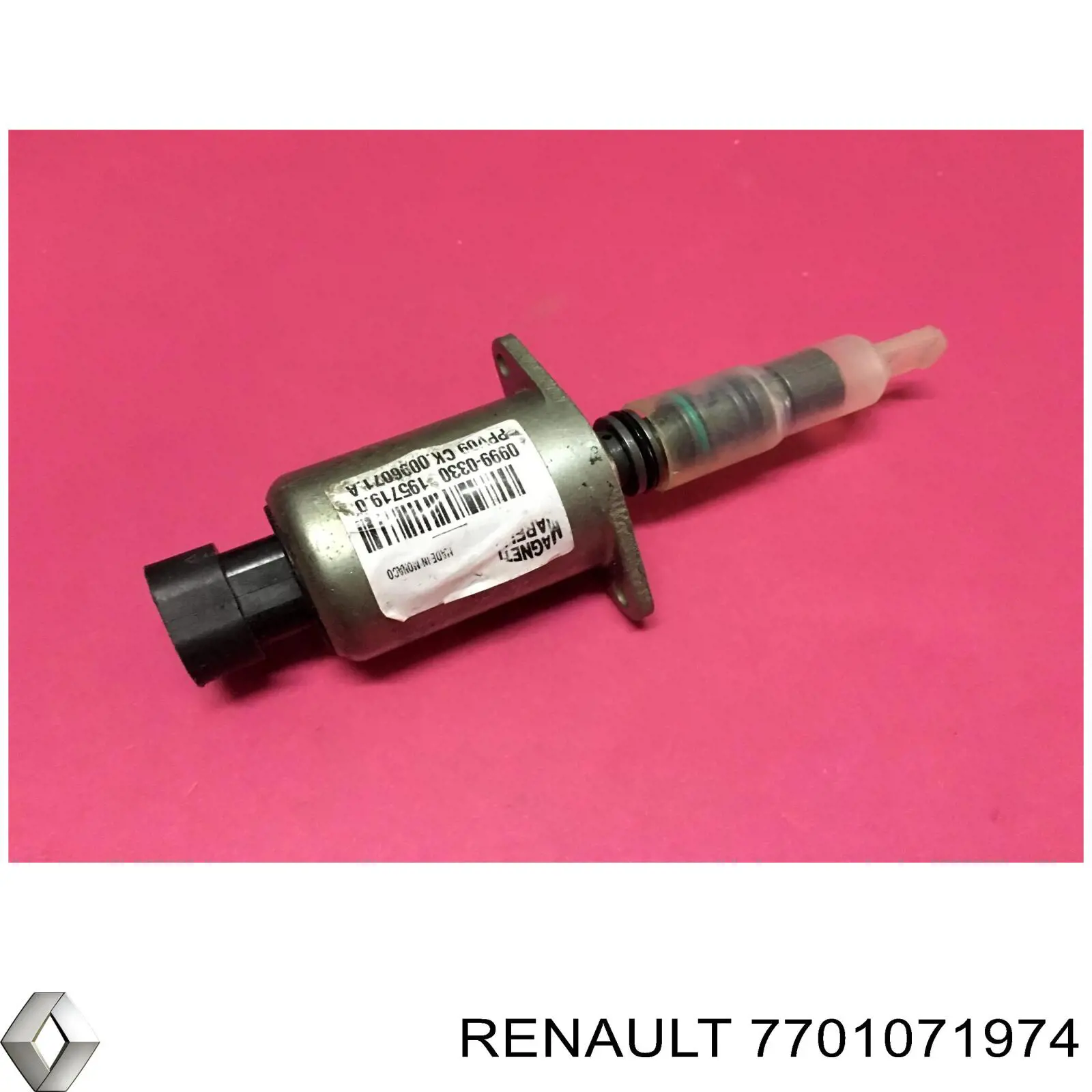 Solenoide De Transmision Automatica 7701071974 Renault (RVI)