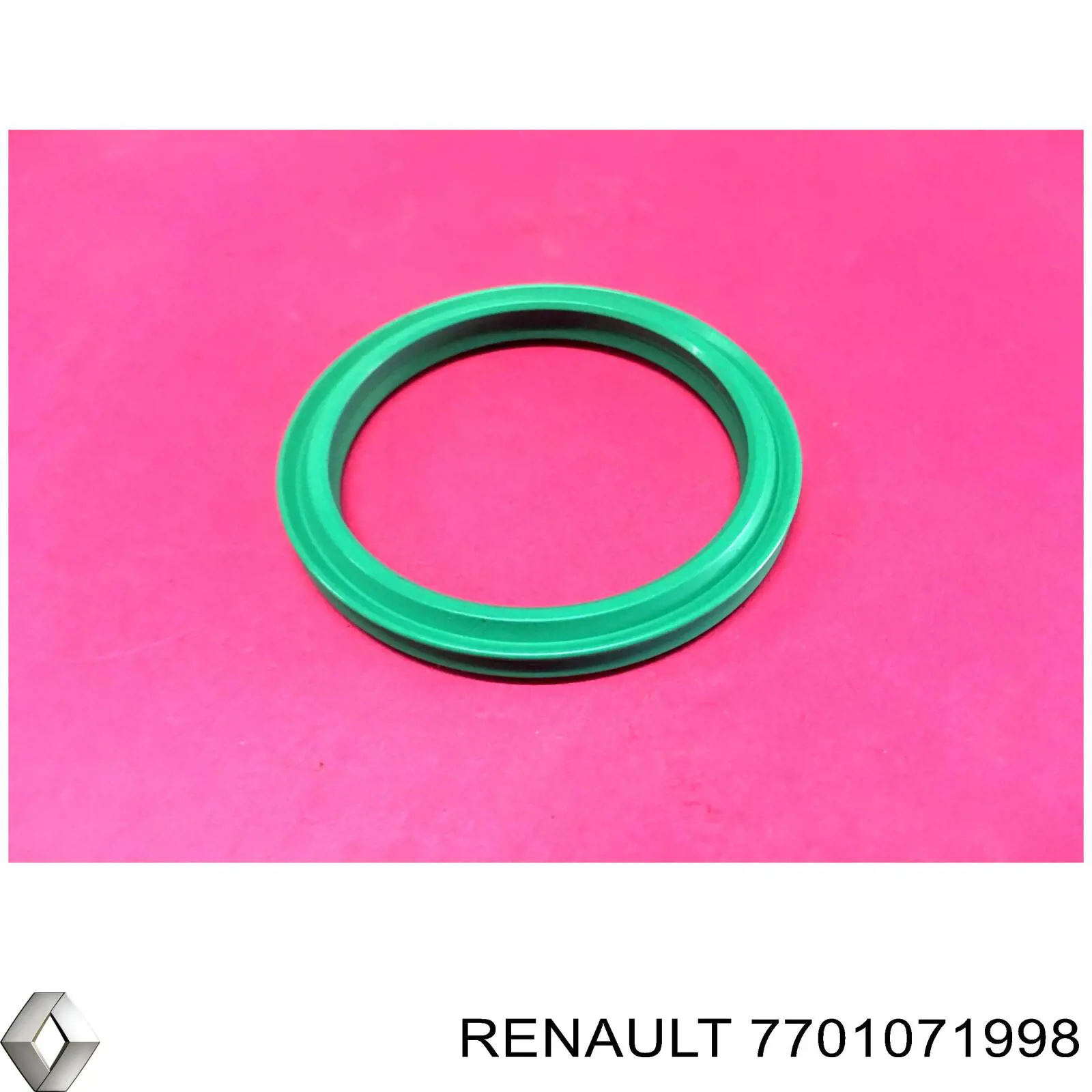 Anel de vedação (vedante) de cano derivado de intercooler para Renault Kangoo (KW01)