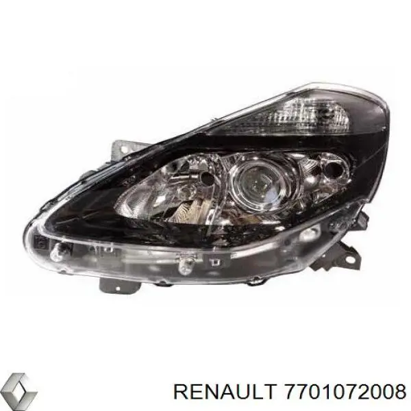 Фара левая 7701072008 Renault (RVI)