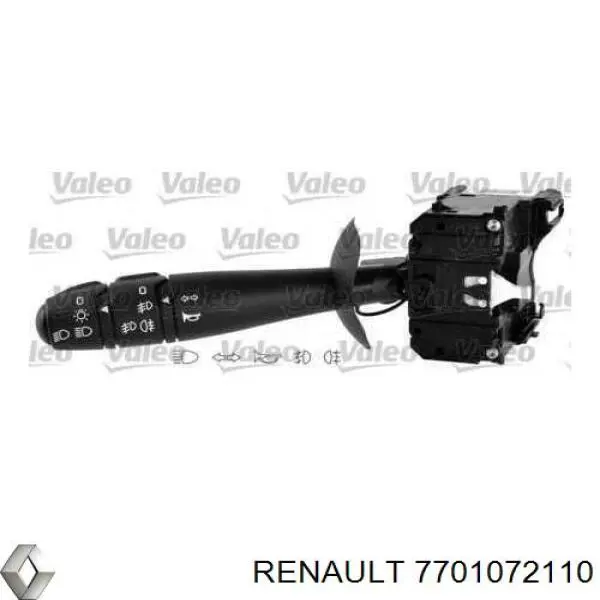 Купить 7701072110 Renault (RVI) Левый подрулевой переключатель