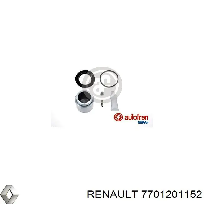 Pinza de freno delantera izquierda 7701201152 Renault (RVI)