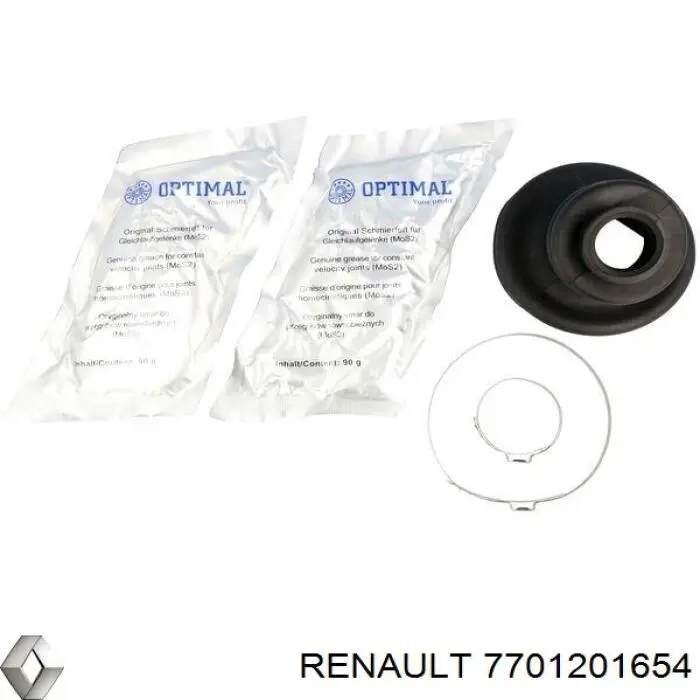 Купить 7701201654 Renault (RVI) Пыльник гранаты внутренний, передней полуоси