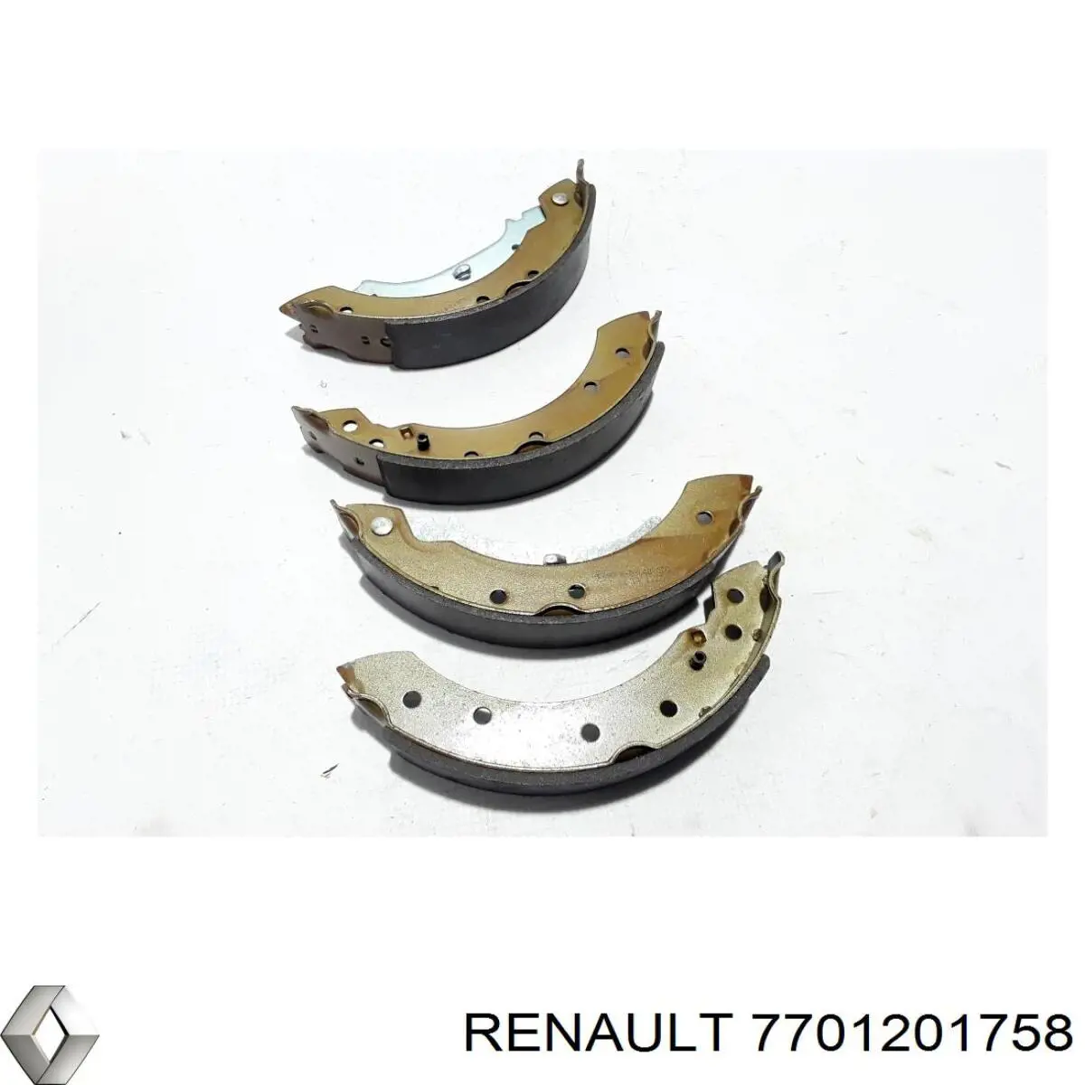 Тормоза рабочие задние ножные и тормозные барабаны Renault (RVI) 7701201758 цена, от 18.48 USD