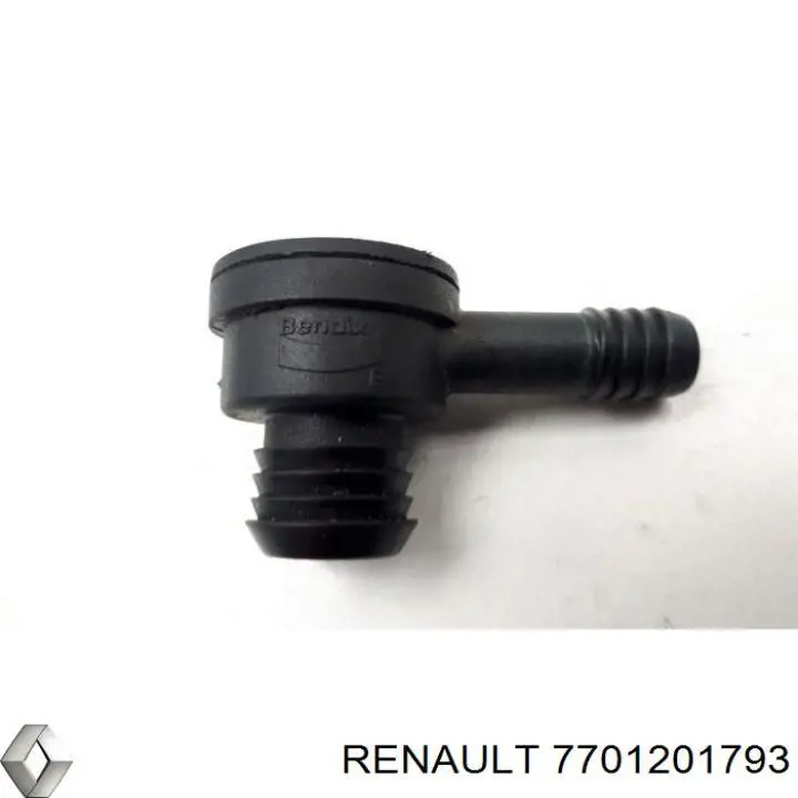 7701201793 Renault (RVI) штуцер вакуумного усилителя тормозов