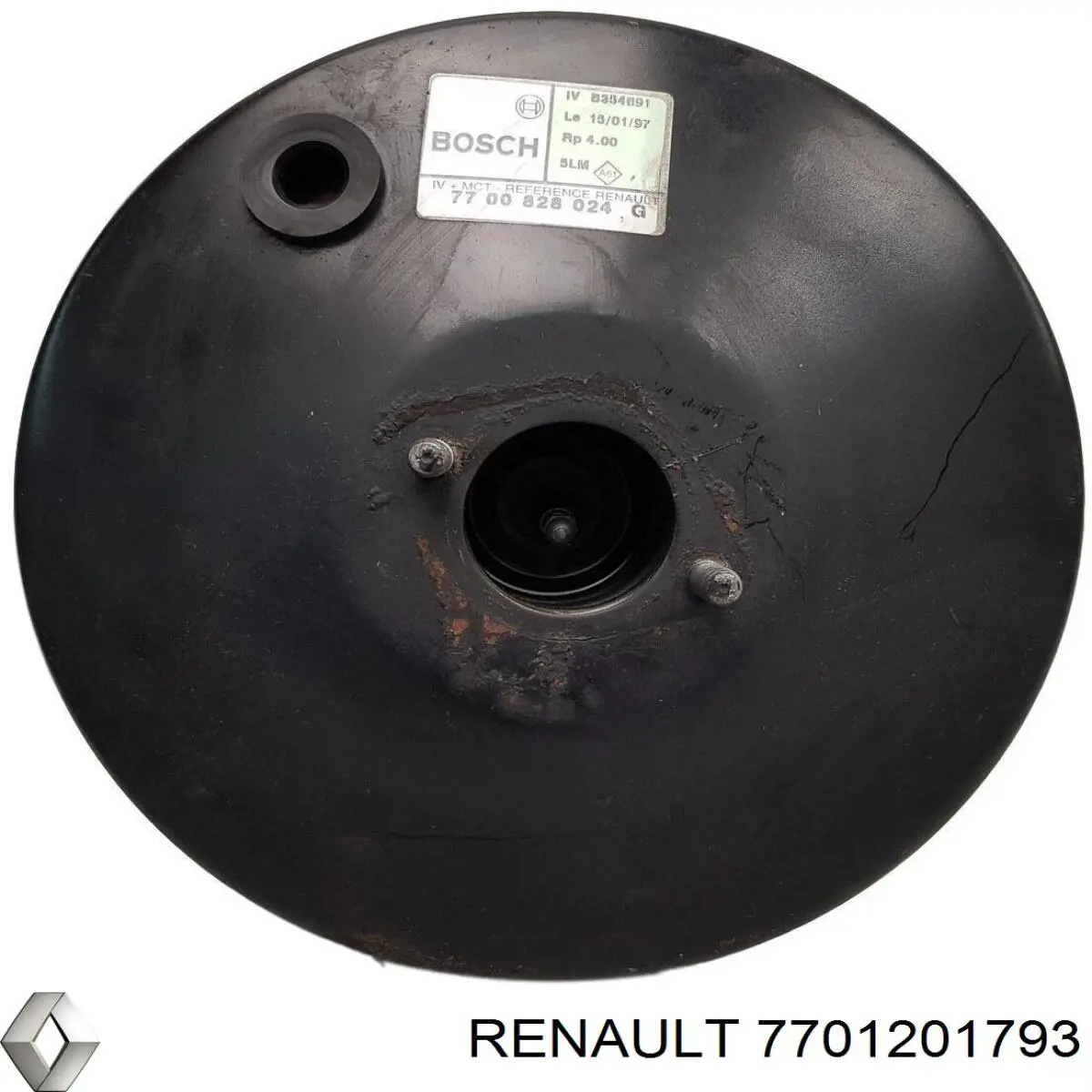 Купить 7701201793 Renault (RVI) Штуцер вакуумного усилителя тормозов