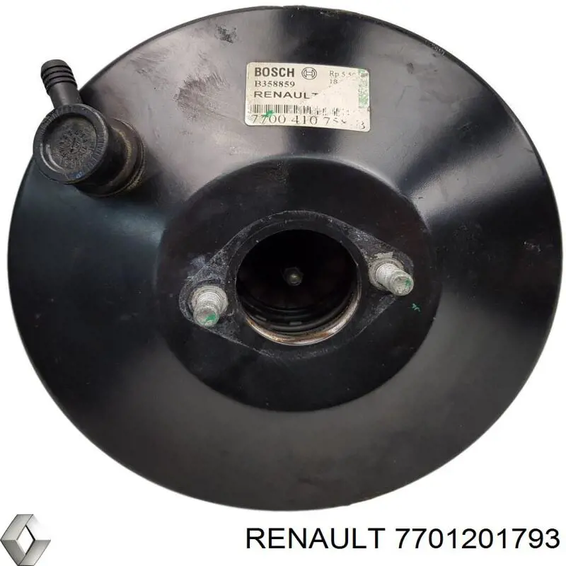 Штуцер вакуумного усилителя тормозов Renault (RVI) 7701201793 цена, от 5.57 USD