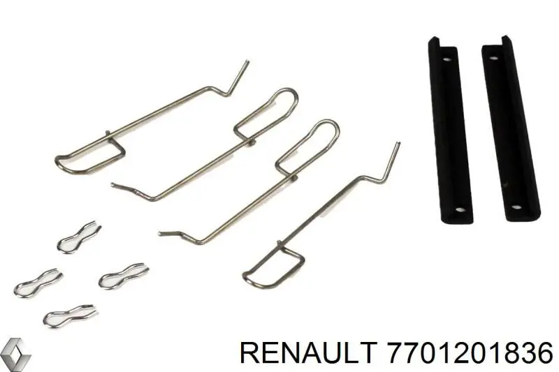 7701201836 Renault (RVI) ремкомплект тормозных колодок