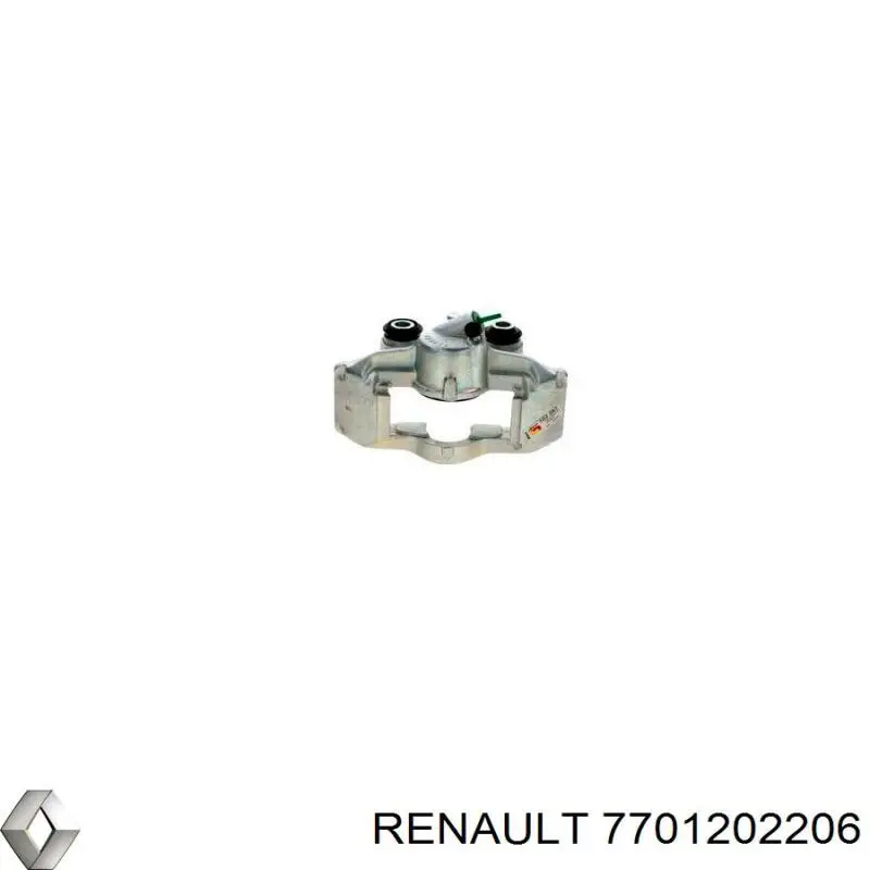 7701202206 Renault (RVI) суппорт тормозной задний правый