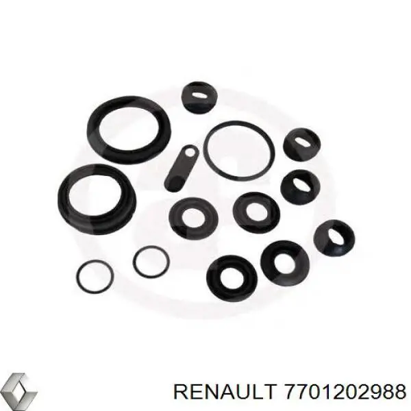 Ремкомплект суппорта тормозного переднего RENAULT 7701202988 Ремкомплект суппорта тормозного переднего RENAULT 7701202988