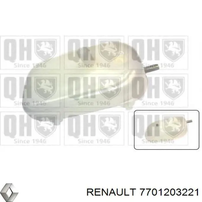 Бачок системы охлаждения 7701203221 Renault (RVI)