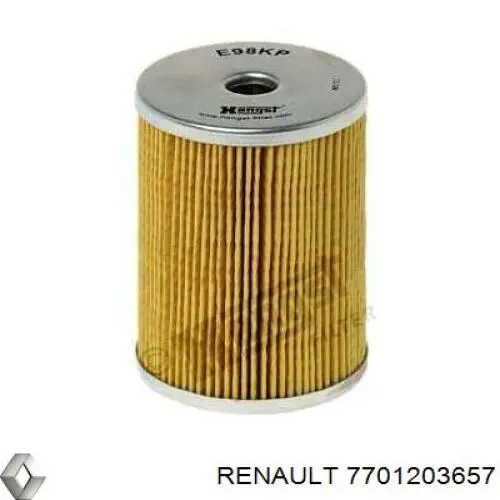 7701203657 Renault (RVI) топливный фильтр