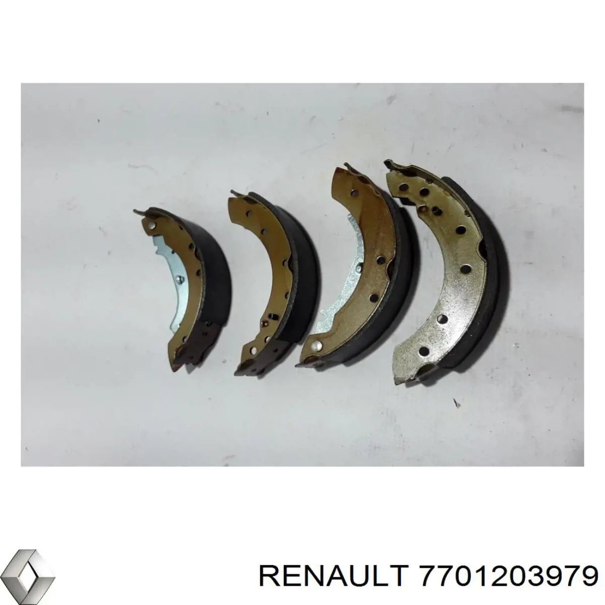 7701203979 Renault (RVI) Барабанные тормозные колодки