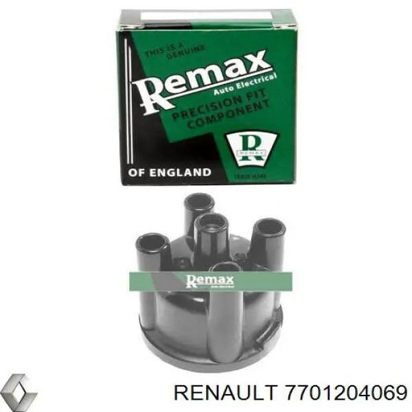 Tapa de distribuidor de encendido 7701204069 Renault (RVI)