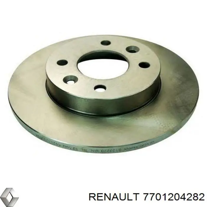 7701204282 Renault (RVI) диск тормозной передний