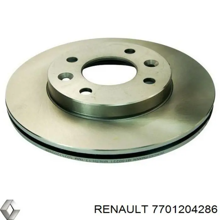 Тормоз дисковый передний Renault (RVI) 7701204286 цена, от 15.56 USD