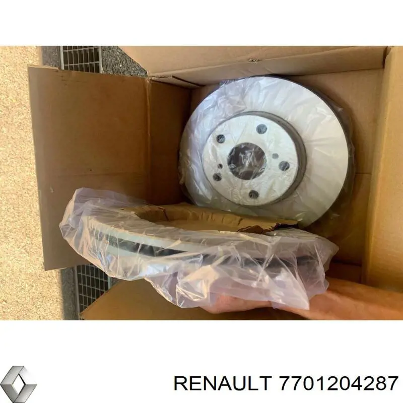 Задний тормозной диск Renault (RVI) 7701204287 цена, от  