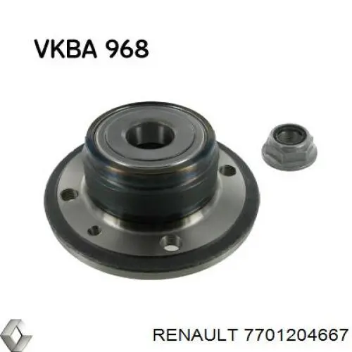 Купить 7701204667 Renault (RVI) Задняя шпиндель