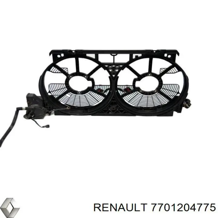 7701204775 Renault (RVI) difusor do radiador de esfriamento