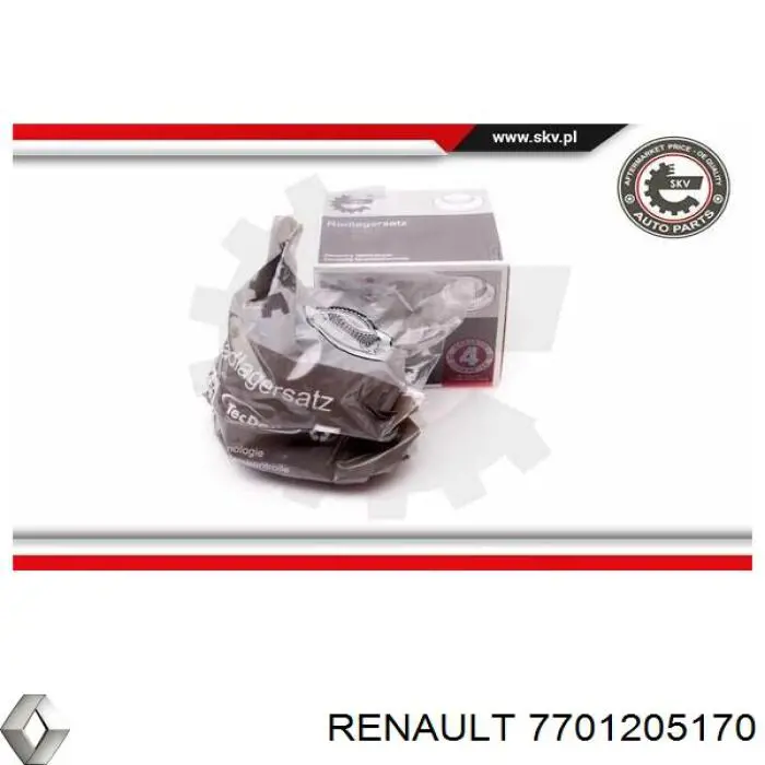 Ступицы задних колес Renault (RVI) 7701205170 цена, от 45.06 USD