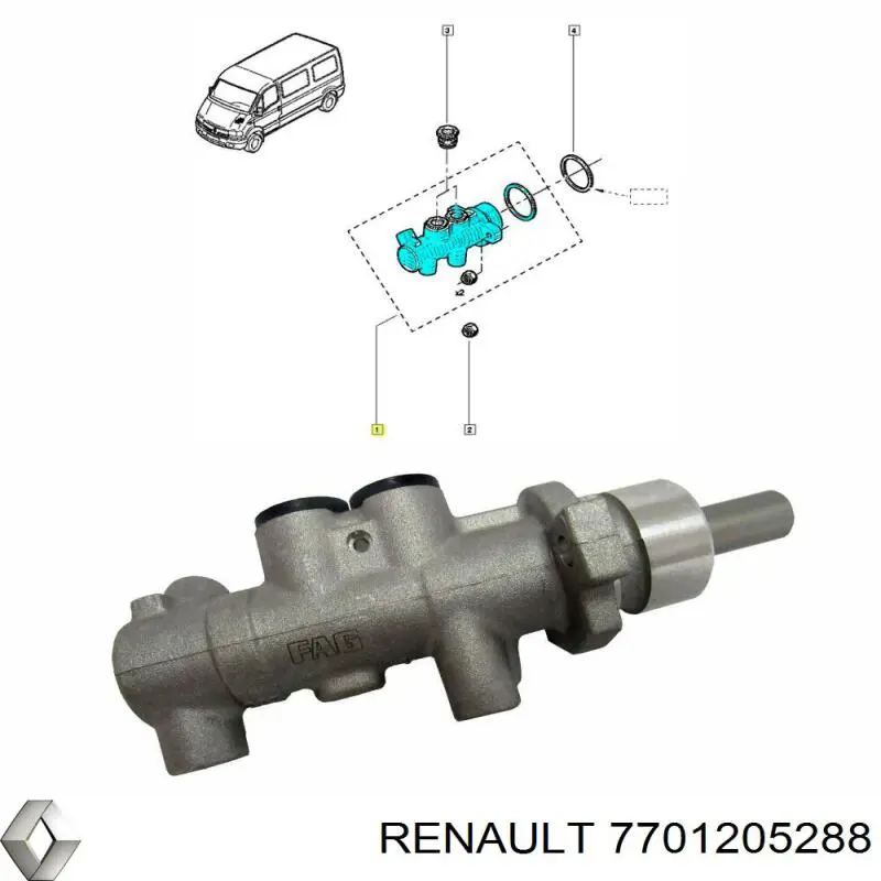 7701205288 Renault (RVI)