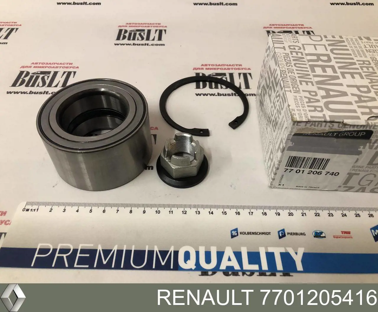 Комплект подшипника ступицы колеса Renault (RVI) 7701205416 цена, от 27.07 USD