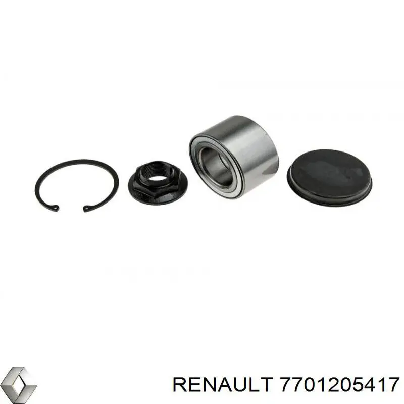 Подшипники задней ступицы Renault (RVI) 7701205417 цена, от 29.11 USD