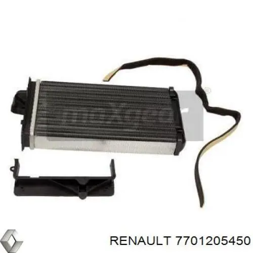 Радиатор печки (отопителя) Renault (RVI) 7701205450
