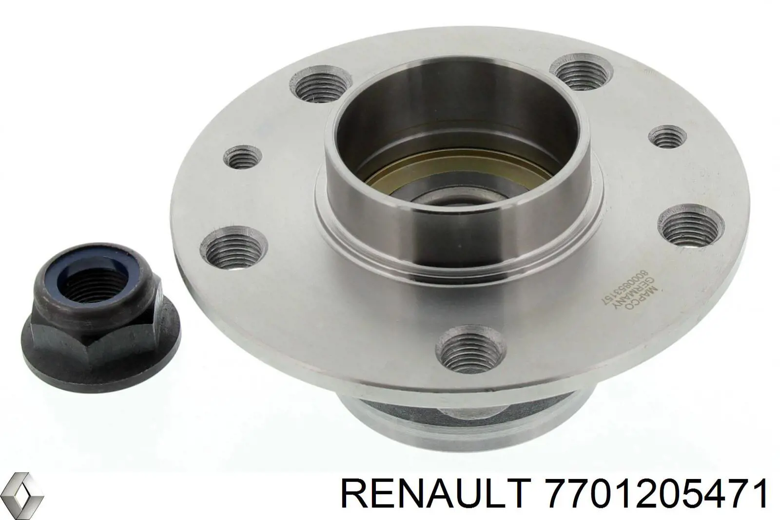 Купить 7701205471 Renault (RVI) Задняя шпиндель