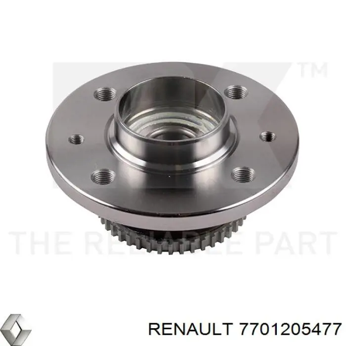 Ступица заднего колеса Renault (RVI) 7701205477