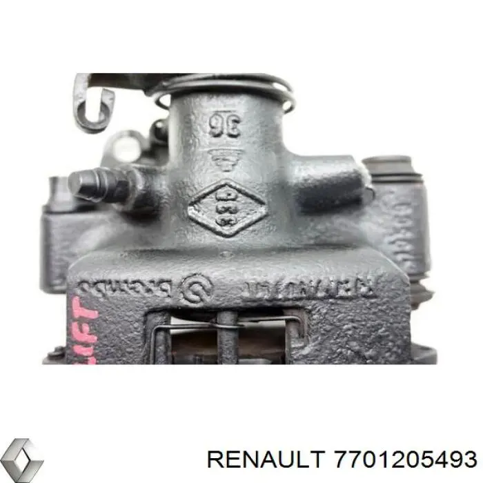 Задний левый суппорт Renault (RVI) 7701205493 цена, от 78.65 USD