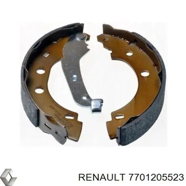 Барабанные колодки Renault (RVI) 7701205523