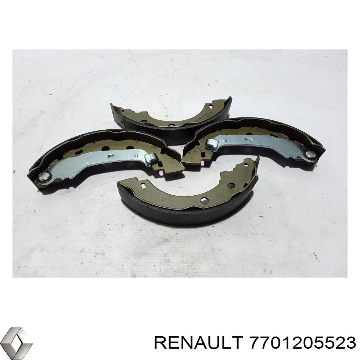 7701205523 Renault (RVI) Барабанные тормозные колодки