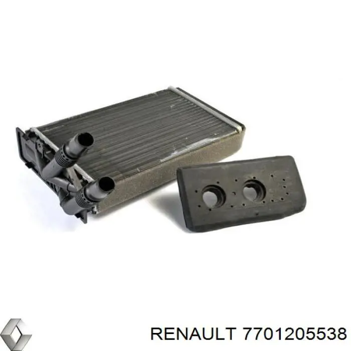 7701205538 Renault (RVI) радиатор печки