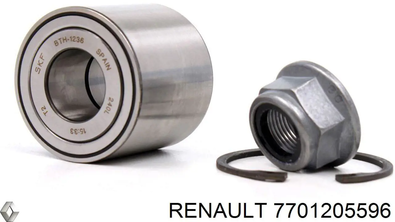 Подшипники задней ступицы Renault (RVI) 7701205596 цена, от 27.82 USD