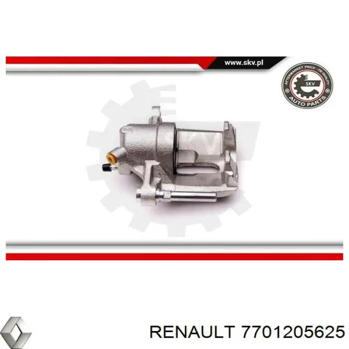 Купить 7701205625 Renault (RVI) Суппорт тормозной передний левый