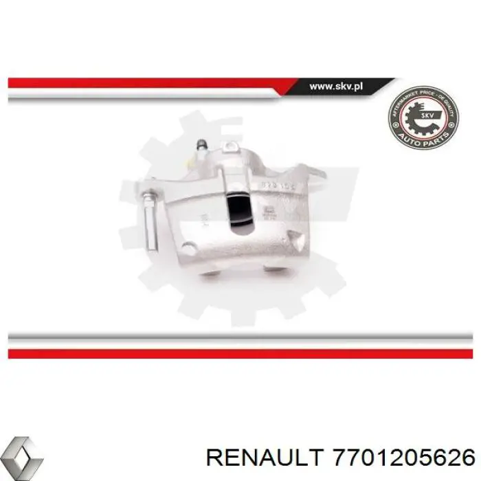 7701205626 Renault (RVI) Суппорт тормозной, передний, правый