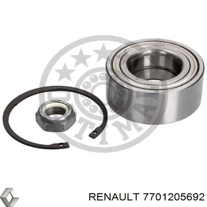 Подшипник ступицы 7701205692 Renault (RVI)