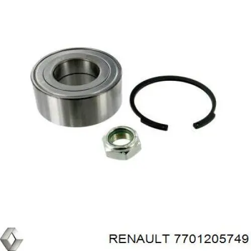 Подшипник ступицы 7701205749 Renault (RVI)