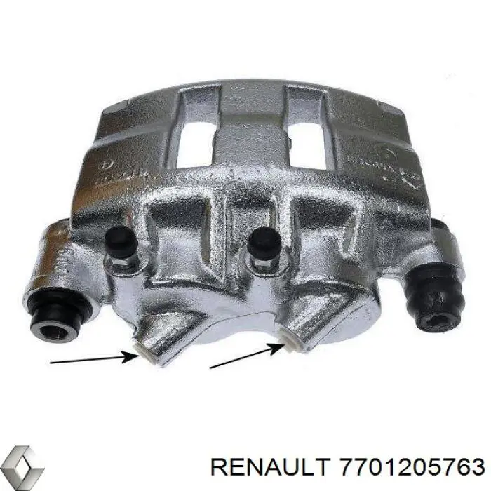 Купить 7701205763 Renault (RVI) Суппорт тормозной передний левый