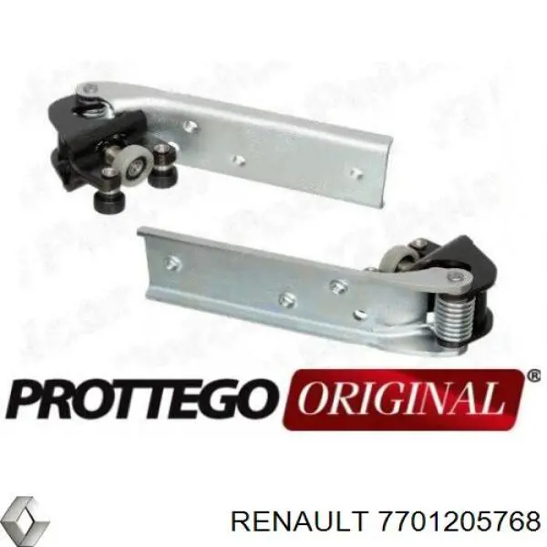 Ремкомплект переднего суппорта 7701205768 Renault (RVI)